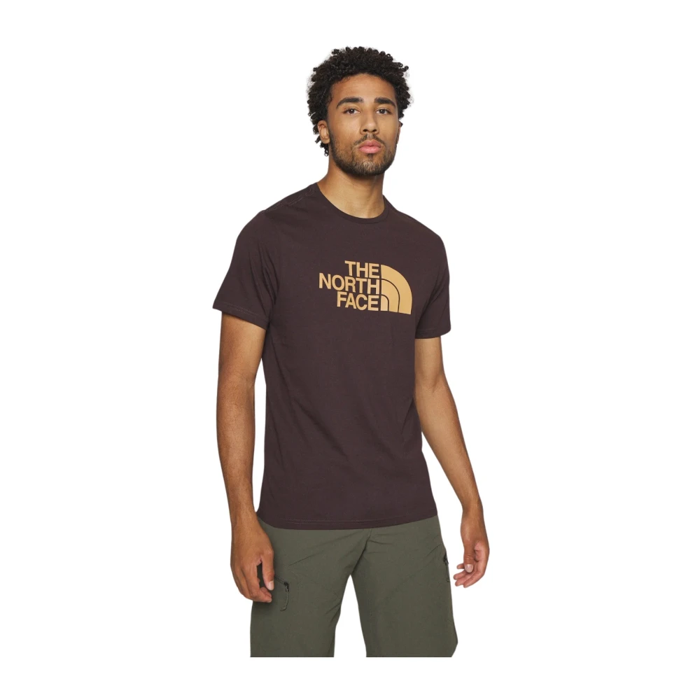 The North Face T-Shirts Brown Heren