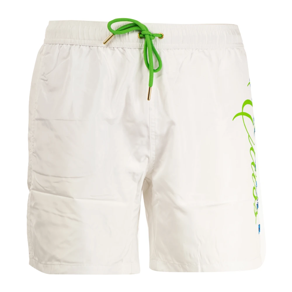 Cavalli Class Boxerstijl Herenzwemkleding White Heren
