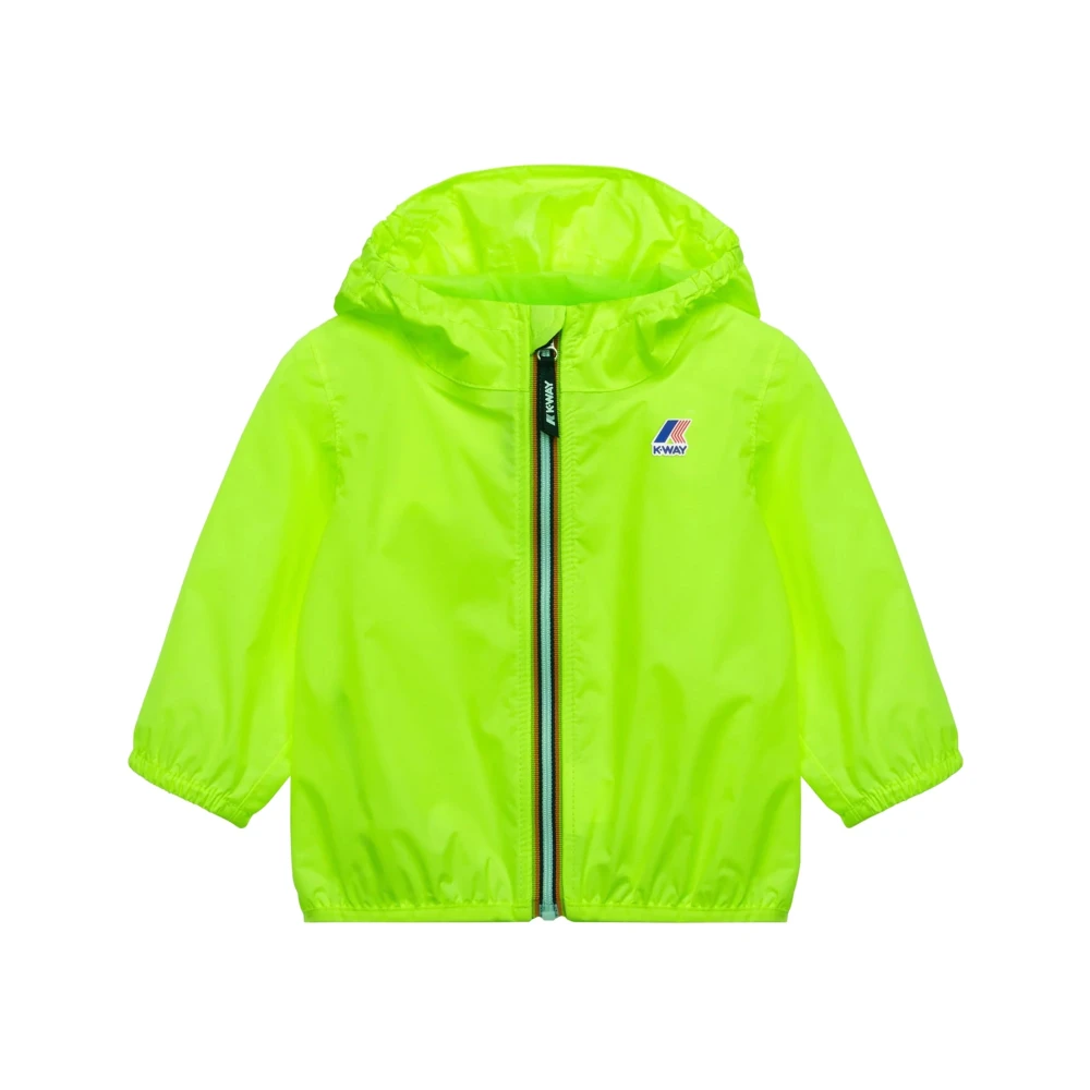 K-Way Boys Green Light Jackets, 14 Y, Le Vrai 3.0 Claude Jacket