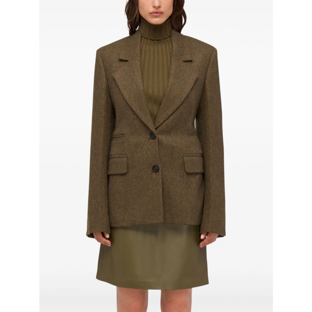 Salvatore Ferragamo Stijlvolle Jassen Collectie Gray Dames