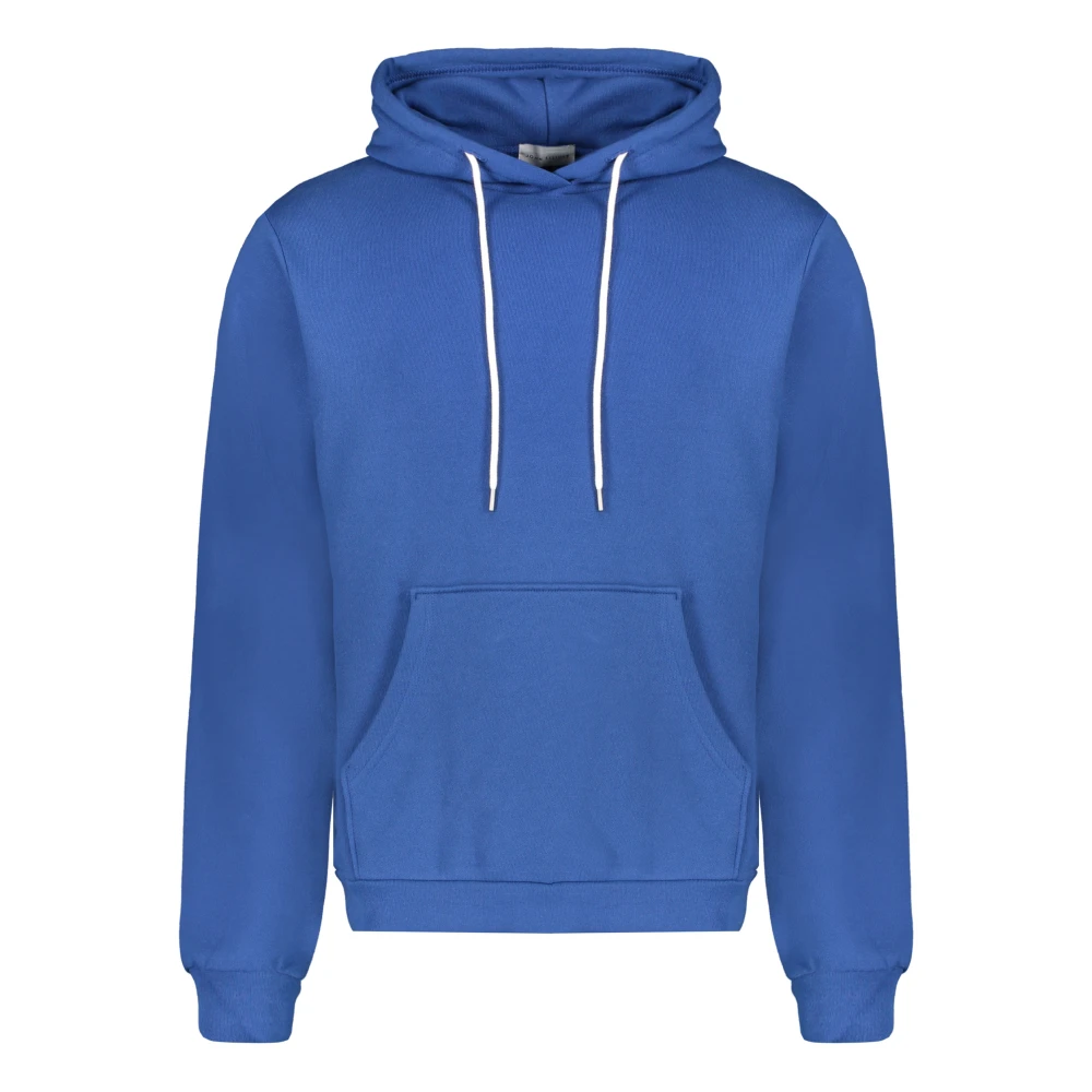 John Elliott Geribbelde Hoodie Blue Heren