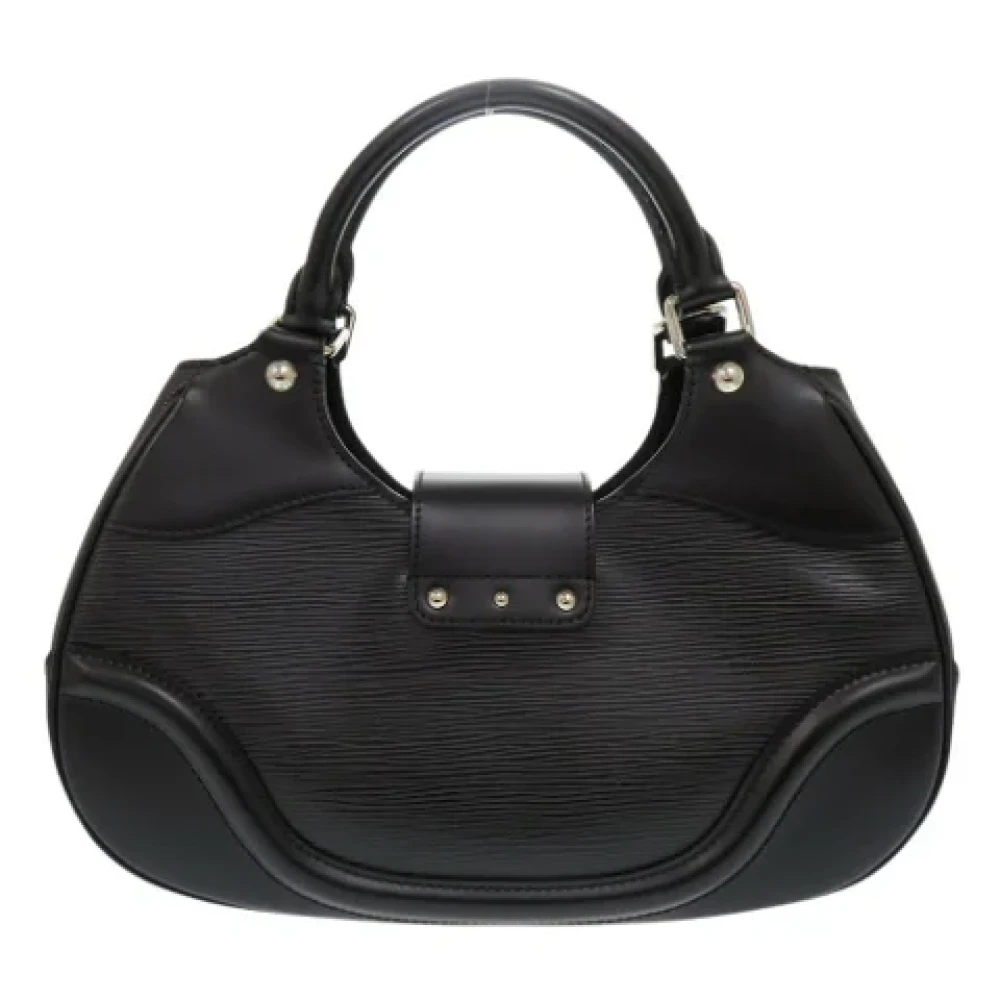 Louis Vuitton Vintage Pre-owned Leather handbags Black Dames