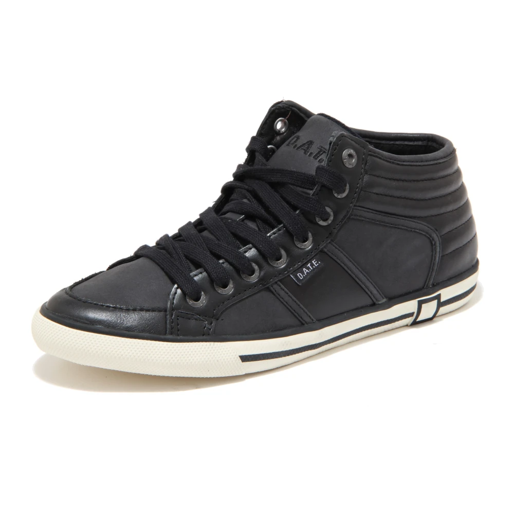 D.a.t.e. Jude Mono MID instap sneakers Dames Schoenen Zwart