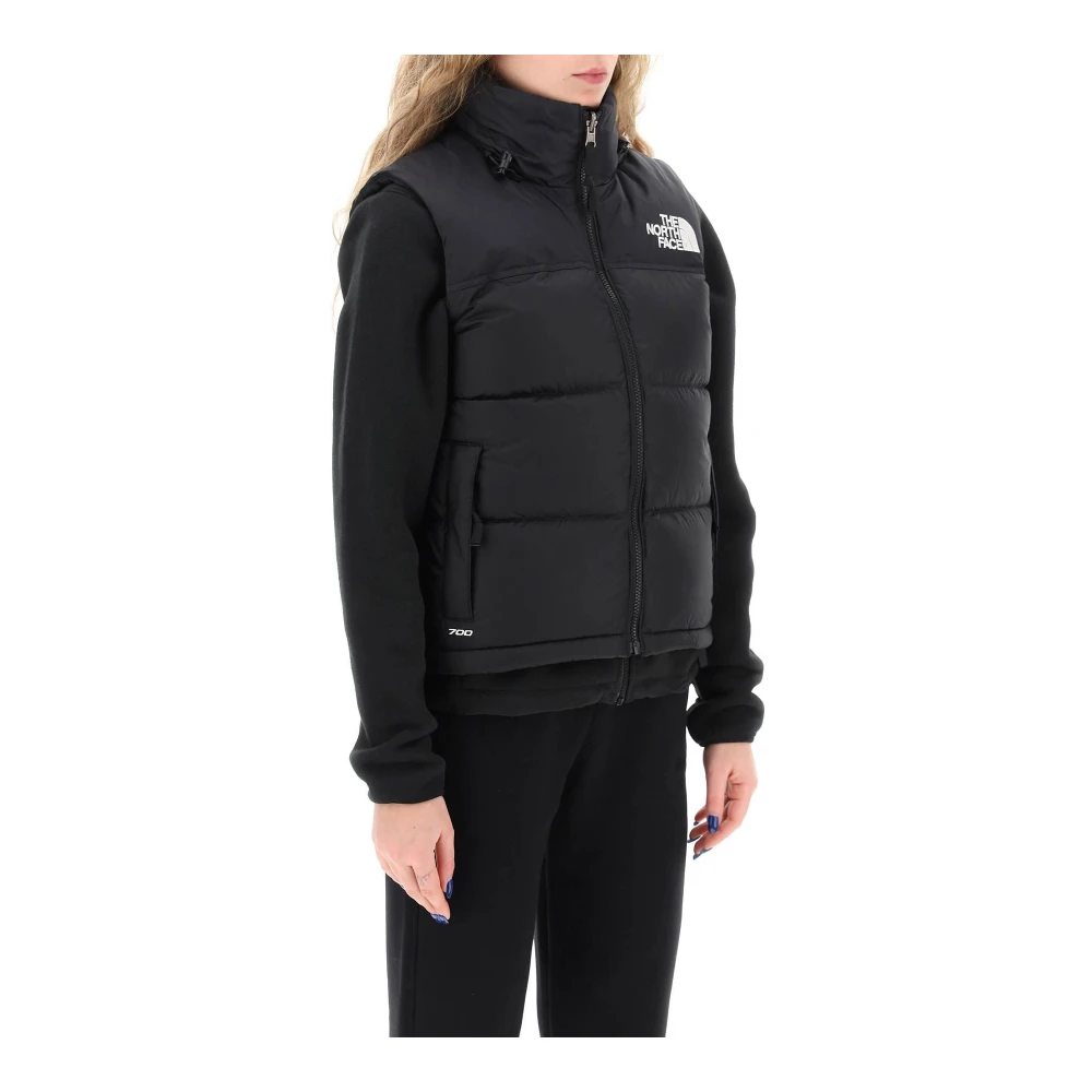 The North Face Retro Nuptse Vest Black Dames