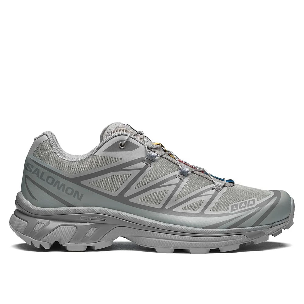 Salomon Gray Xt-6 - Male - Outdoor Shoes - 3 1/3 Uk - Sport
