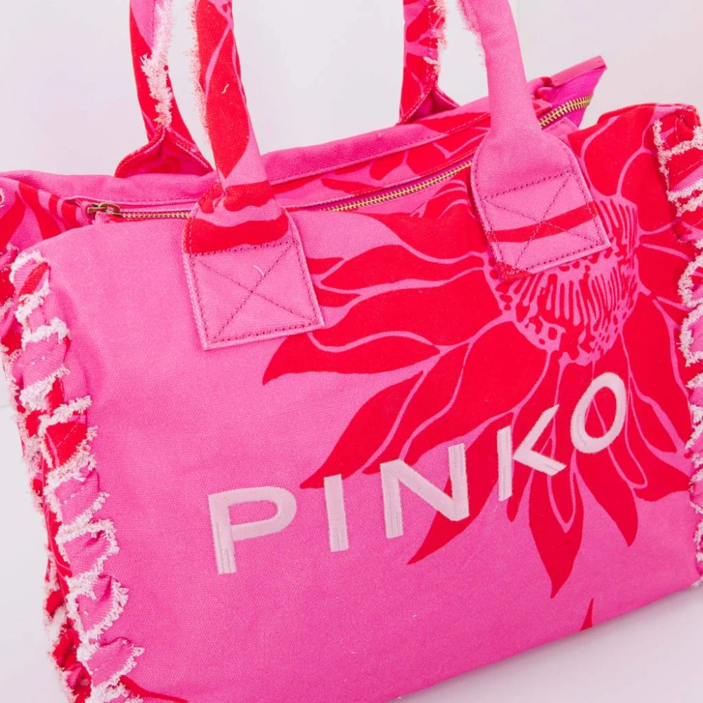 pinko Strand Shopping Tote Tas voor Vrouwen Multicolor Dames