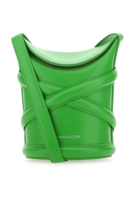 Gräsgrön Curve Bucket Hat