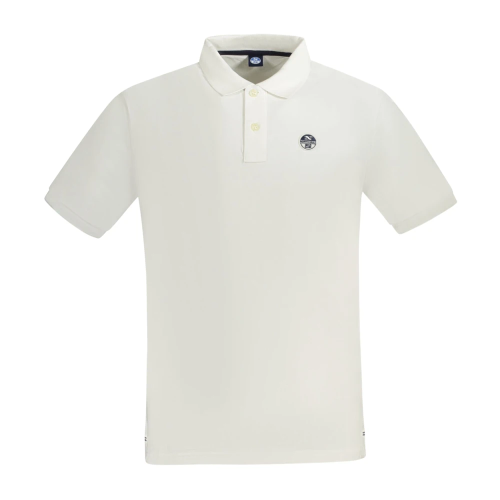 North Sails Homme Blanc Tops, Taille: 2XL Polo À Manches Courtes