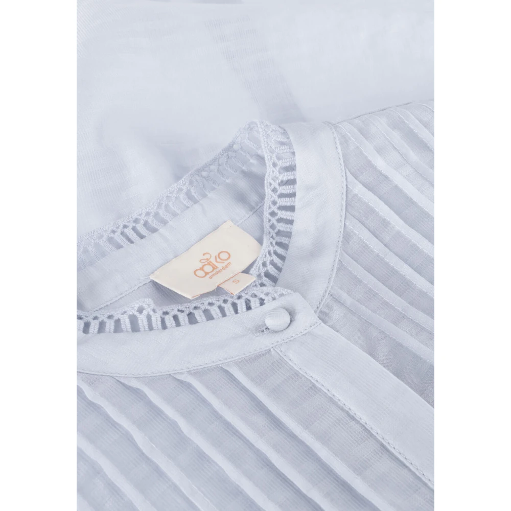 Aaiko Stijlvolle Blouse Carlita Ten 614 Blue Dames