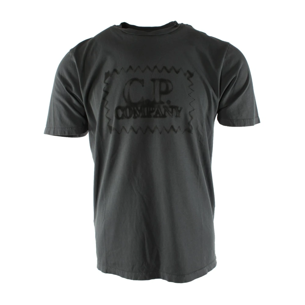 C.P. Company Grijze Katoenen Heren T-shirt Gray Heren