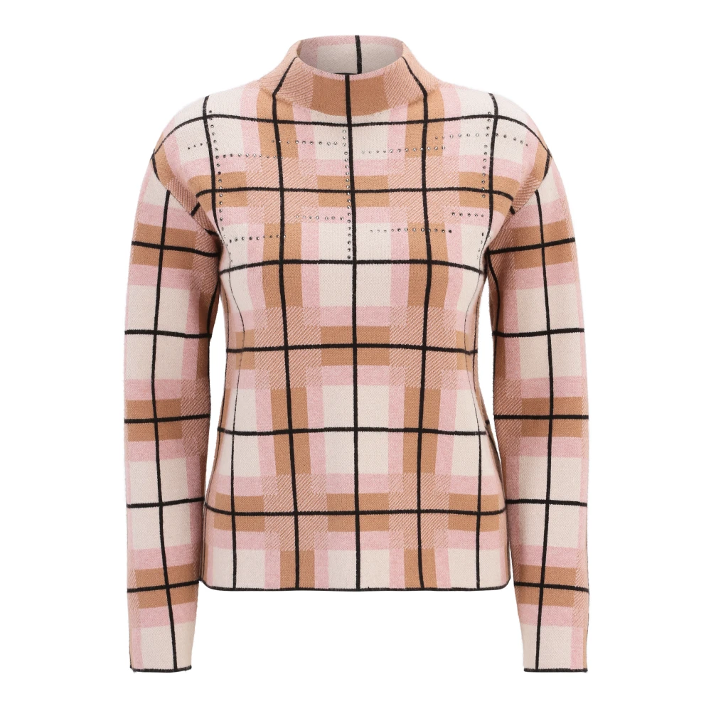 Betty Barclay Geruite Gebreide Trui Multicolor Dames