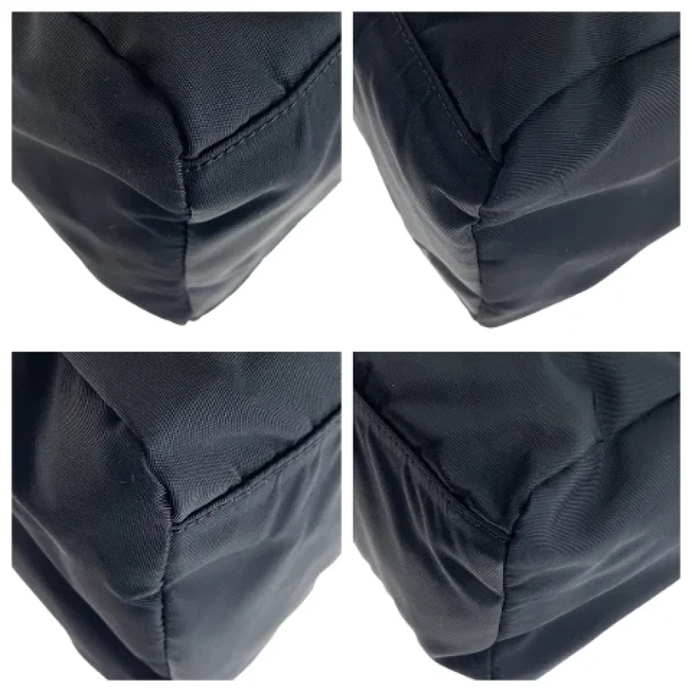 Prada Vintage Pre-owned Canvas totes Black Dames