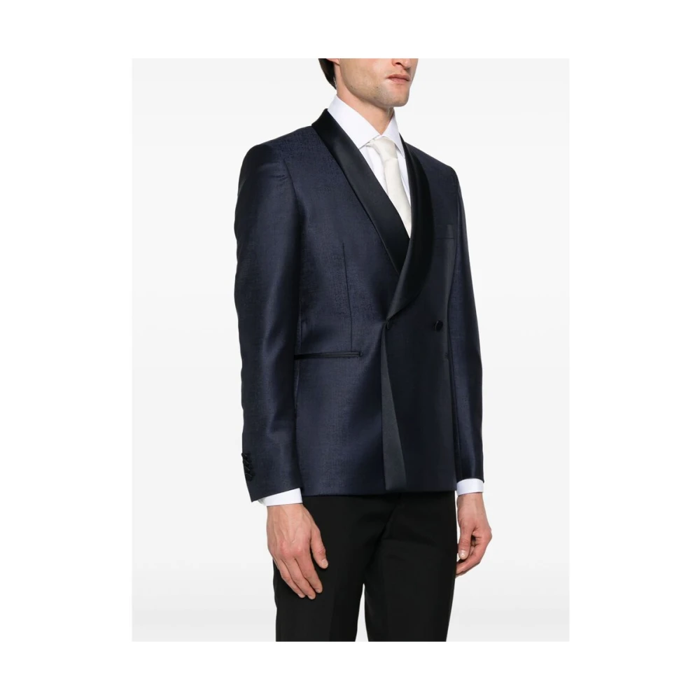 Tagliatore Jas Black Heren