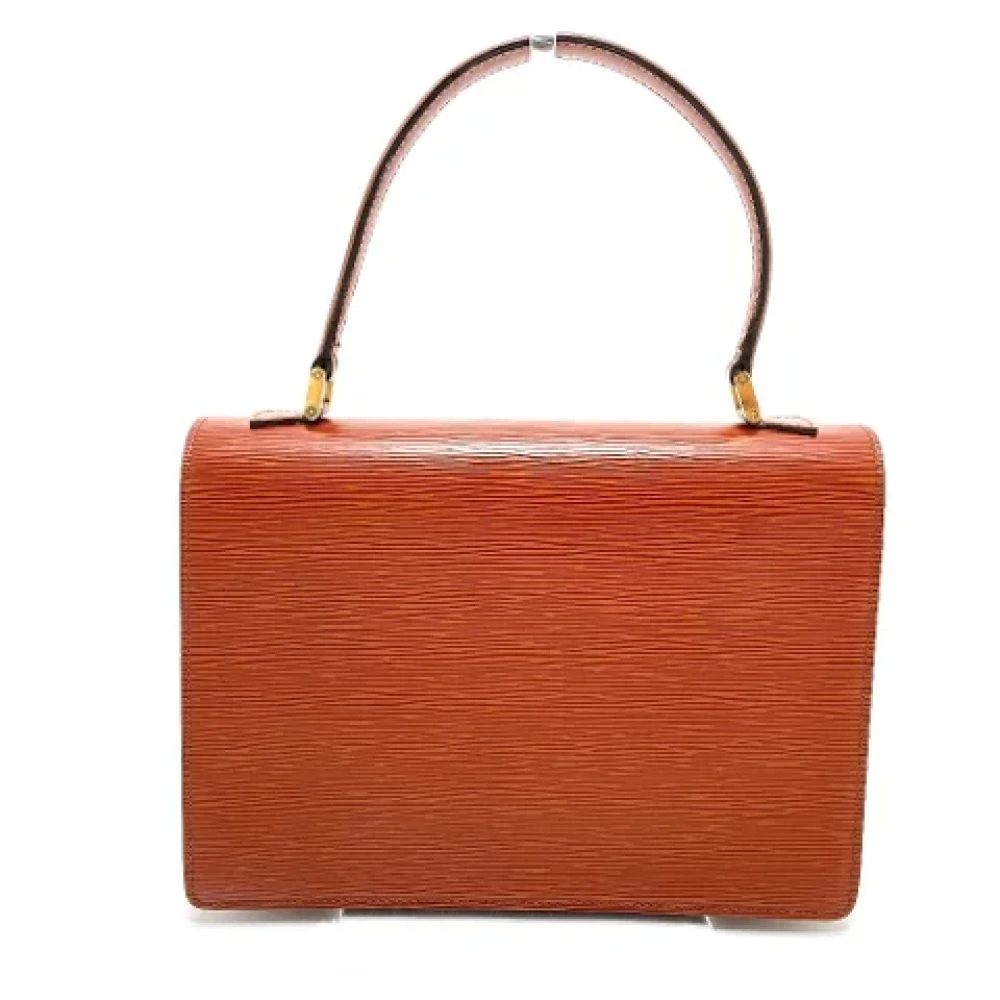 Louis Vuitton Vintage Pre-owned Leather louis-vuitton-bags Brown Dames