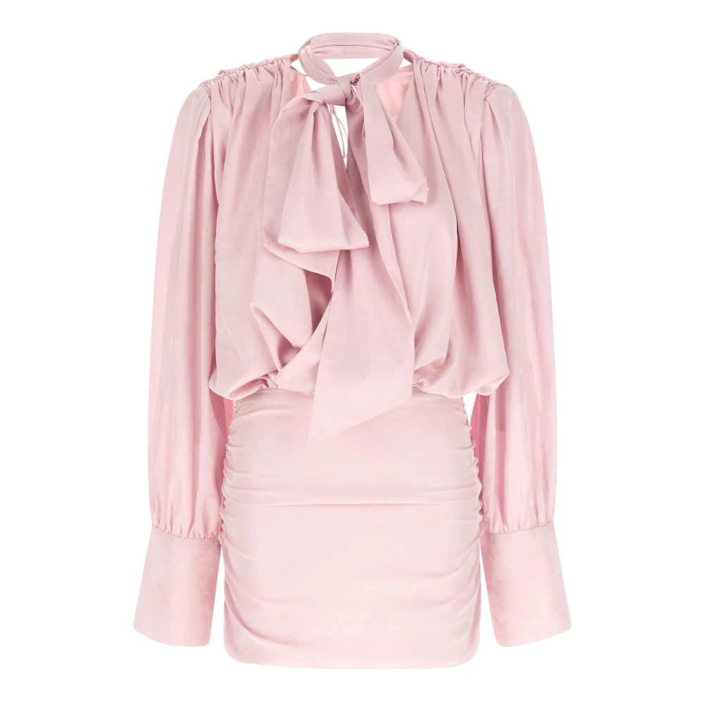 Rotate Birger Christensen Women's Pink Ls Mini Dress - Short Dresses - M - Dresses