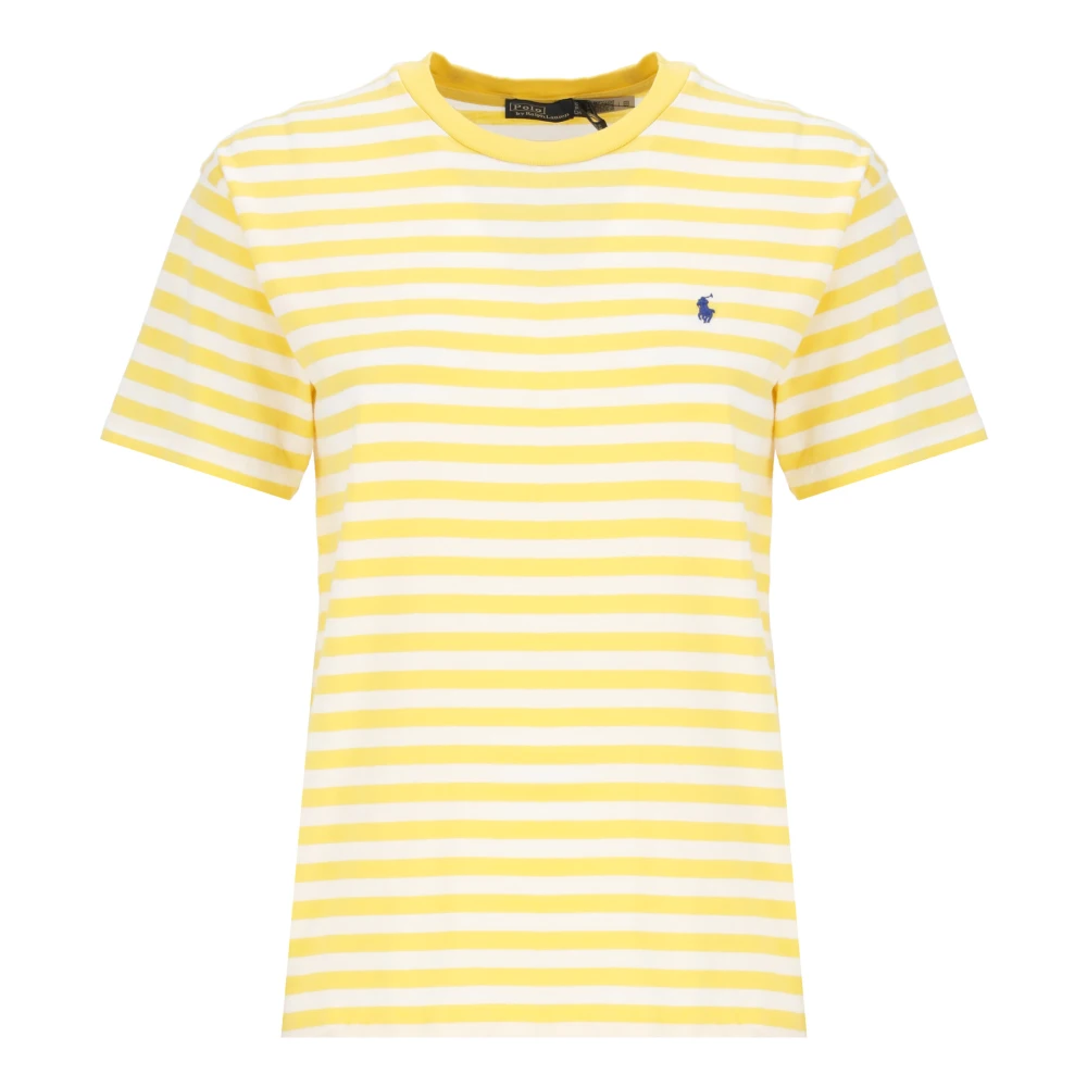 Ralph Lauren Katoenen T-shirt Yellow Dames