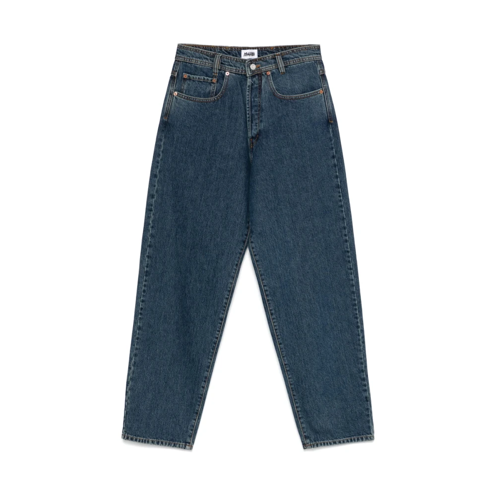 Magliano Indigo Blauwe Knoop Fly Jeans Blue Heren