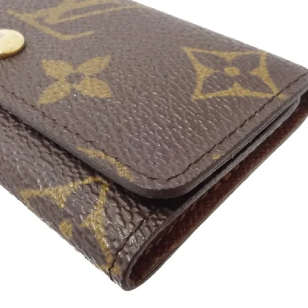 Louis Vuitton Vintage Pre-owned Canvas key-holders Brown Dames