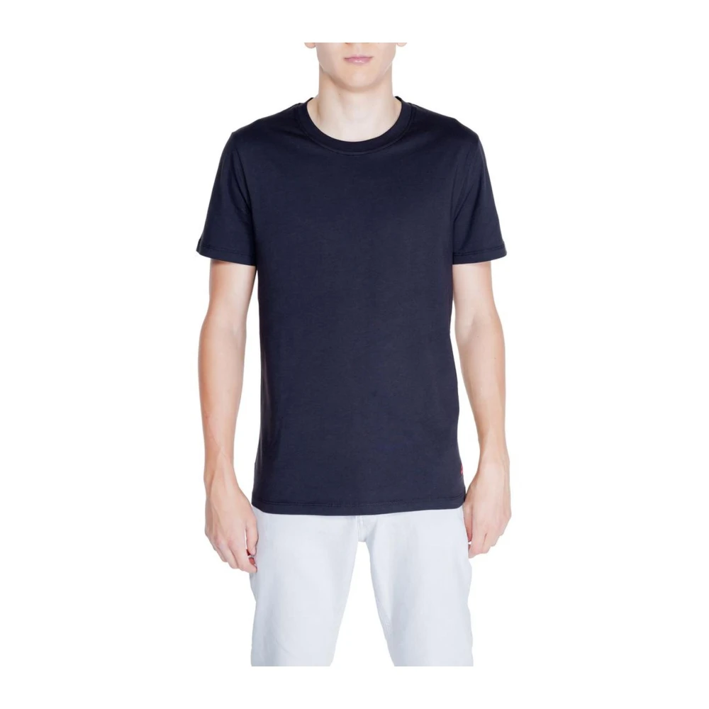 Peuterey Manderly T-Shirt Lente Zomer Collectie Katoen Blue Heren