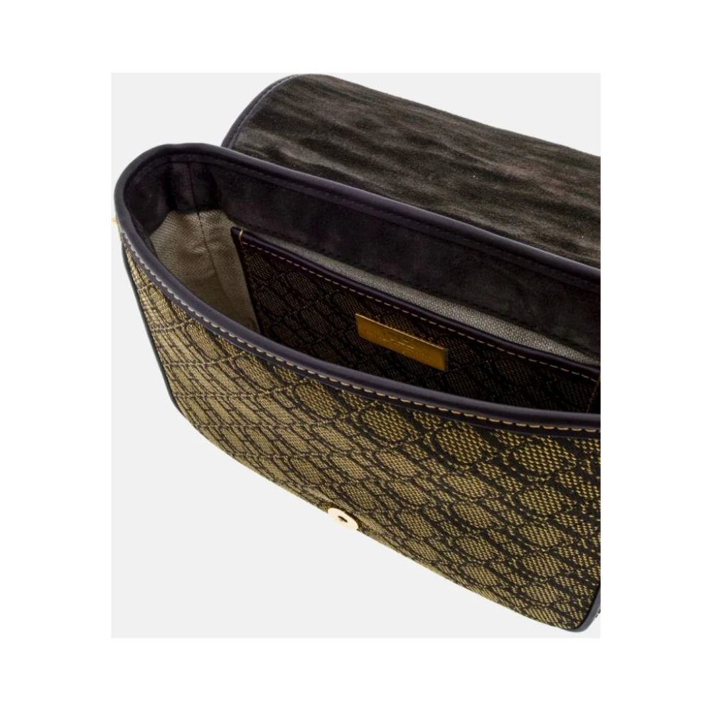 Carolina Herrera Canvas Crossbody Tas met Teddybeer Print Multicolor Dames