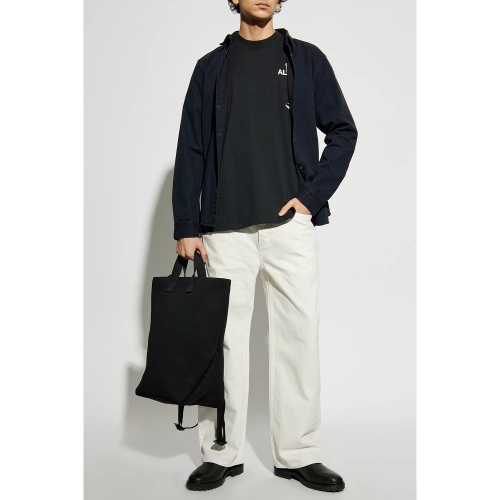 AllSaints Gleason Shirt Blue Heren