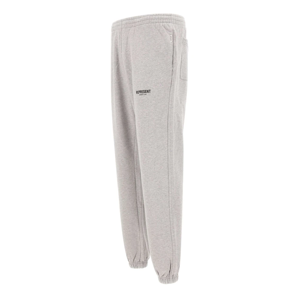 Represent Grijze katoenen jogger met elastische taille Gray Heren
