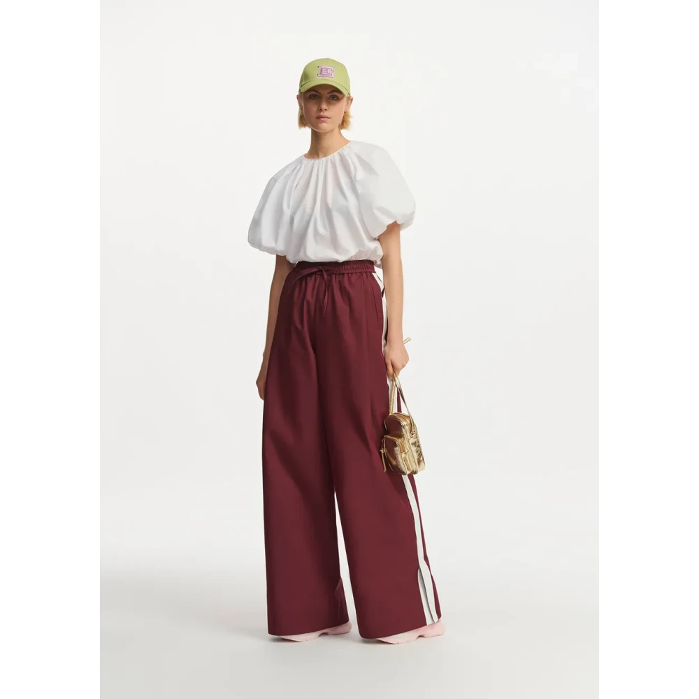 Elisabetta Franchi Katoenen Top Fay Stijlvolle Mode White Dames