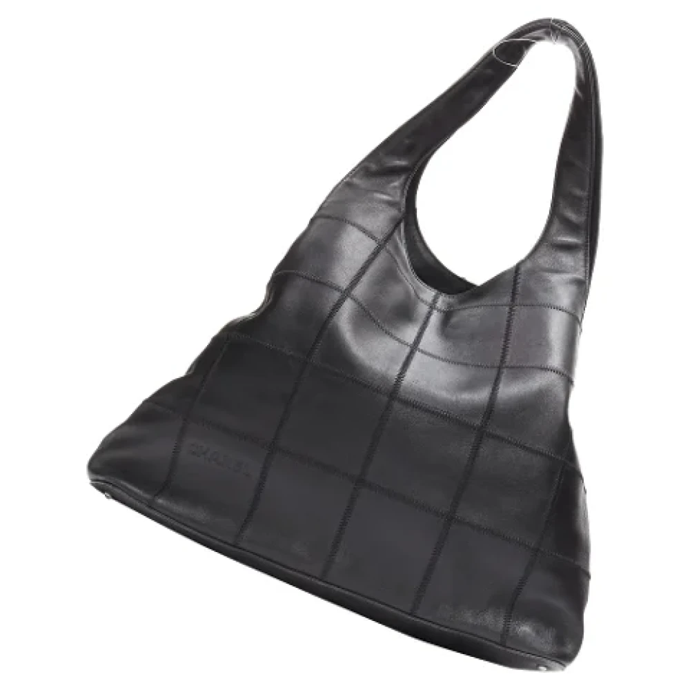 Chanel Vintage Pre-owned Leather chanel-bags Black Dames