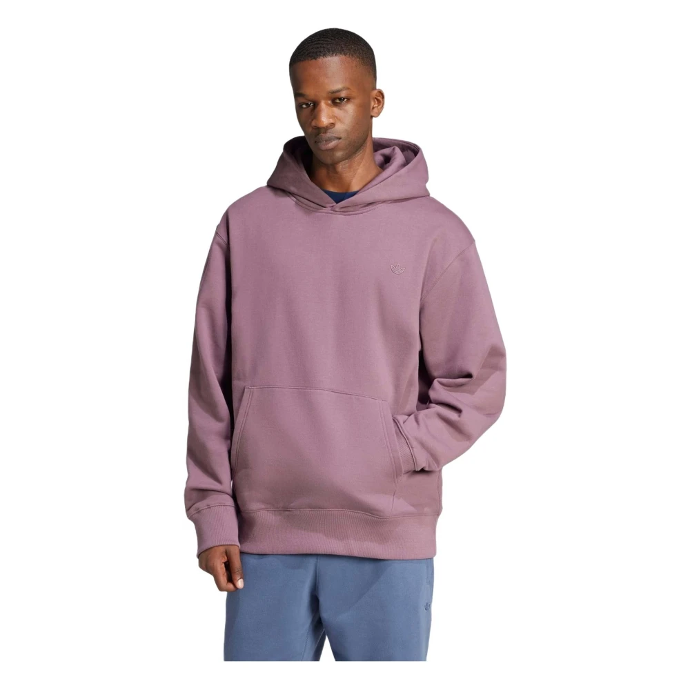 Adidas Premium Essentials Hoodie Purple Heren