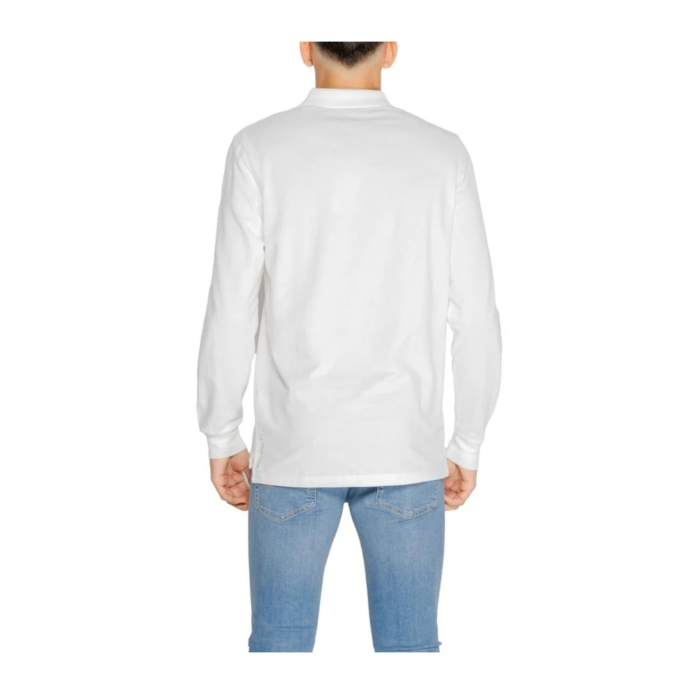 U.s. Polo Assn. Witte Katoenen Crew Neck T-Shirt White Heren