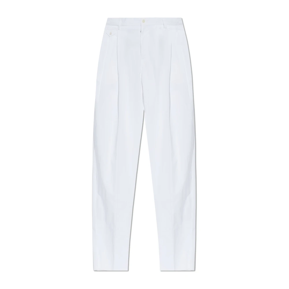 Dolce & Gabbana Uomo Bianco Pantaloni, M, New,