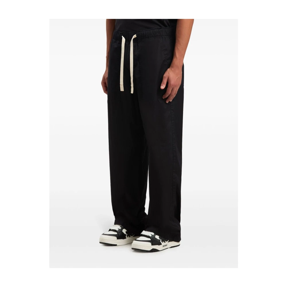 Palm Angels Zwarte Broek met Stijl Black Heren