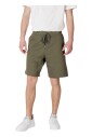 shorts-en-coton-vert-avec-fermeture-en-dentelle