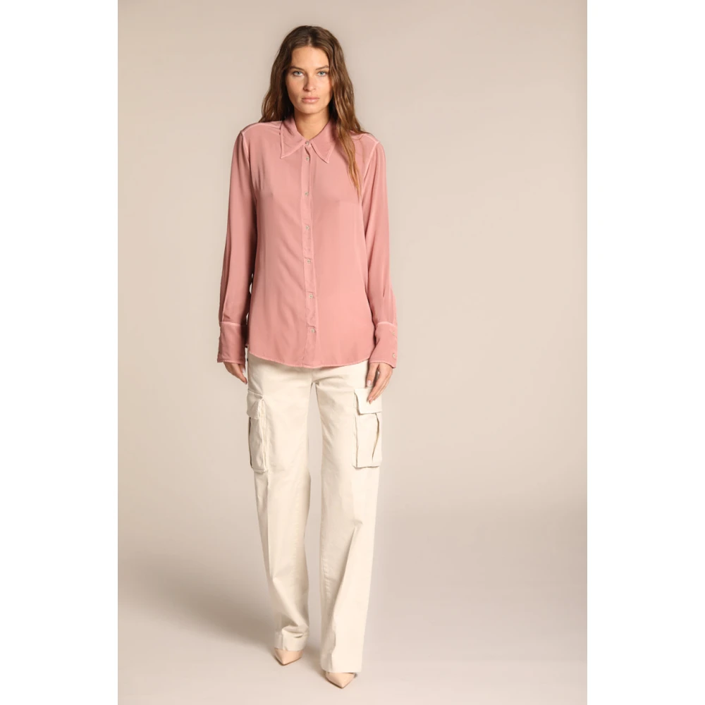 Mason's Elegante Viscose Blouse Nicole Pink Dames