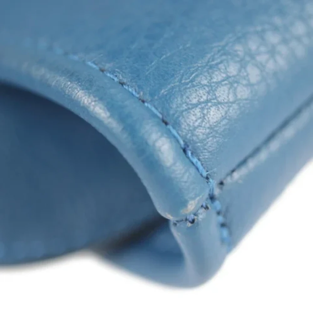 Coach Pre-owned Fabric shoulder-bags Blue Dames