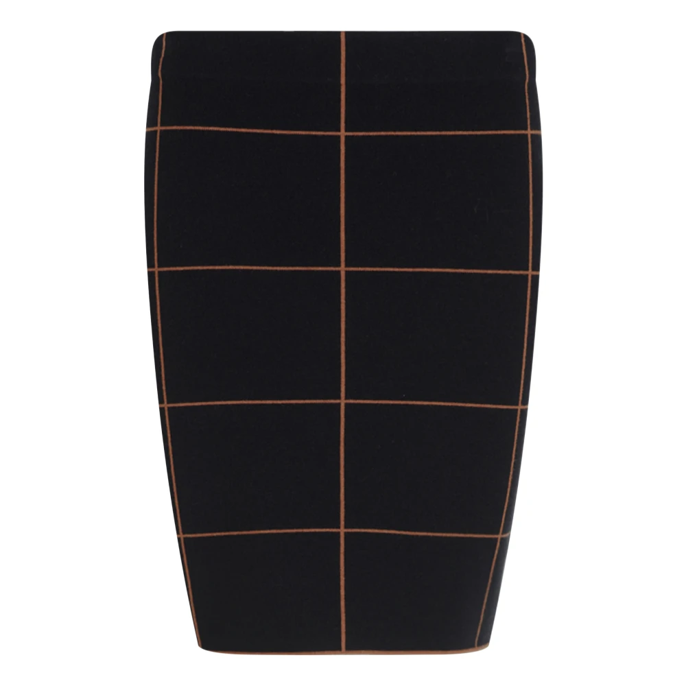Betty Barclay Geruite Gebreide Rok Black Dames