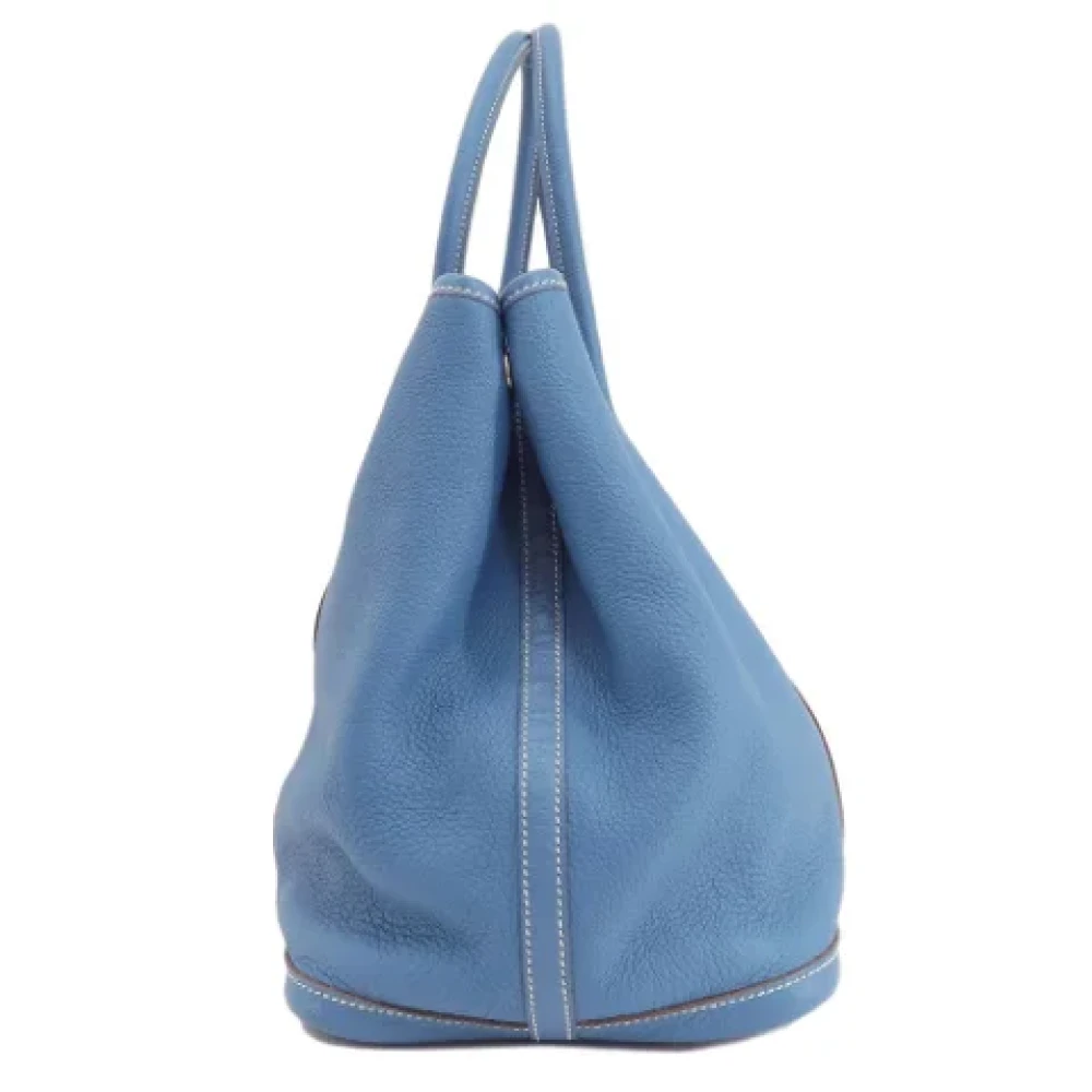 Hermès Vintage Pre-owned Fabric totes Blue Dames