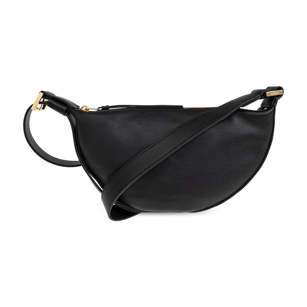 AllSaints Schoudertas Half Maan Black Dames