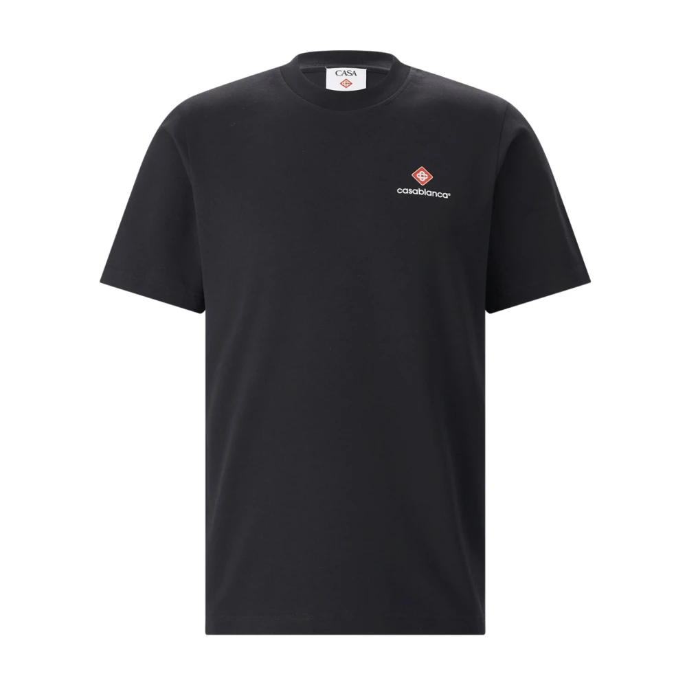 Casablanca Uomo Nero - T-Shirt A Maniche Corte - Tops - S