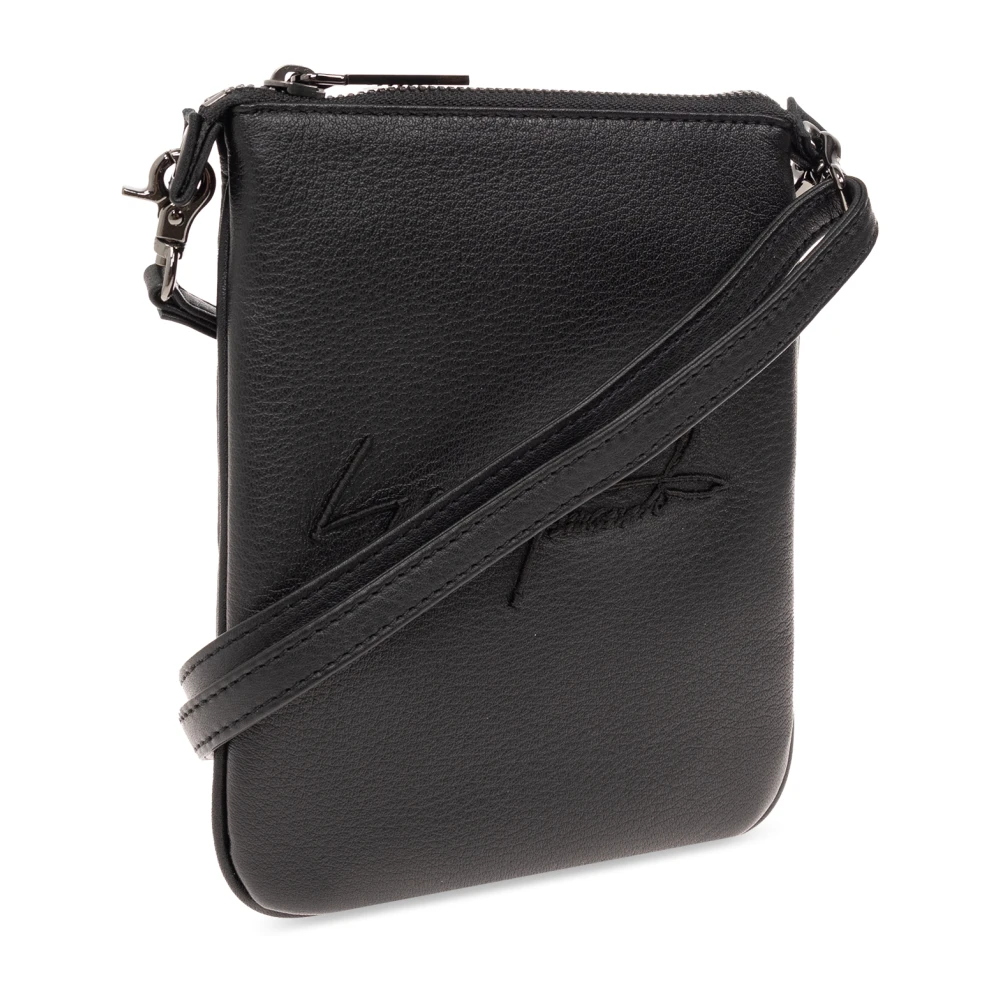 Yohji Yamamoto Tas met logo Black Unisex