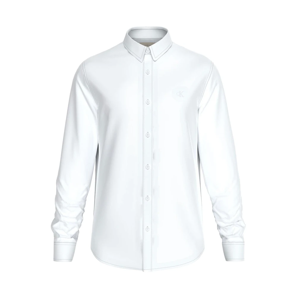 Calvin Klein Stijlvol Overhemd White Heren