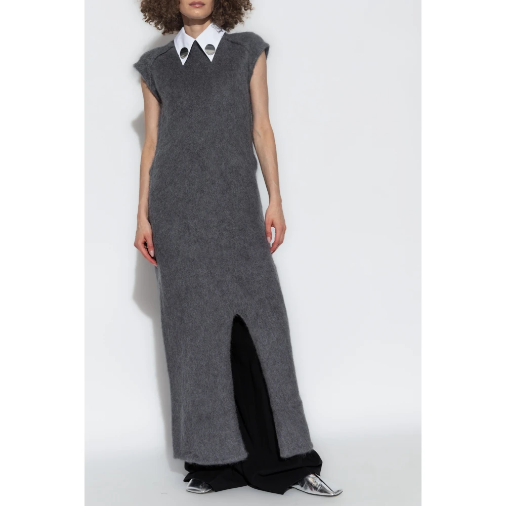 Jil Sander Jurk met uitsnijding Gray Dames