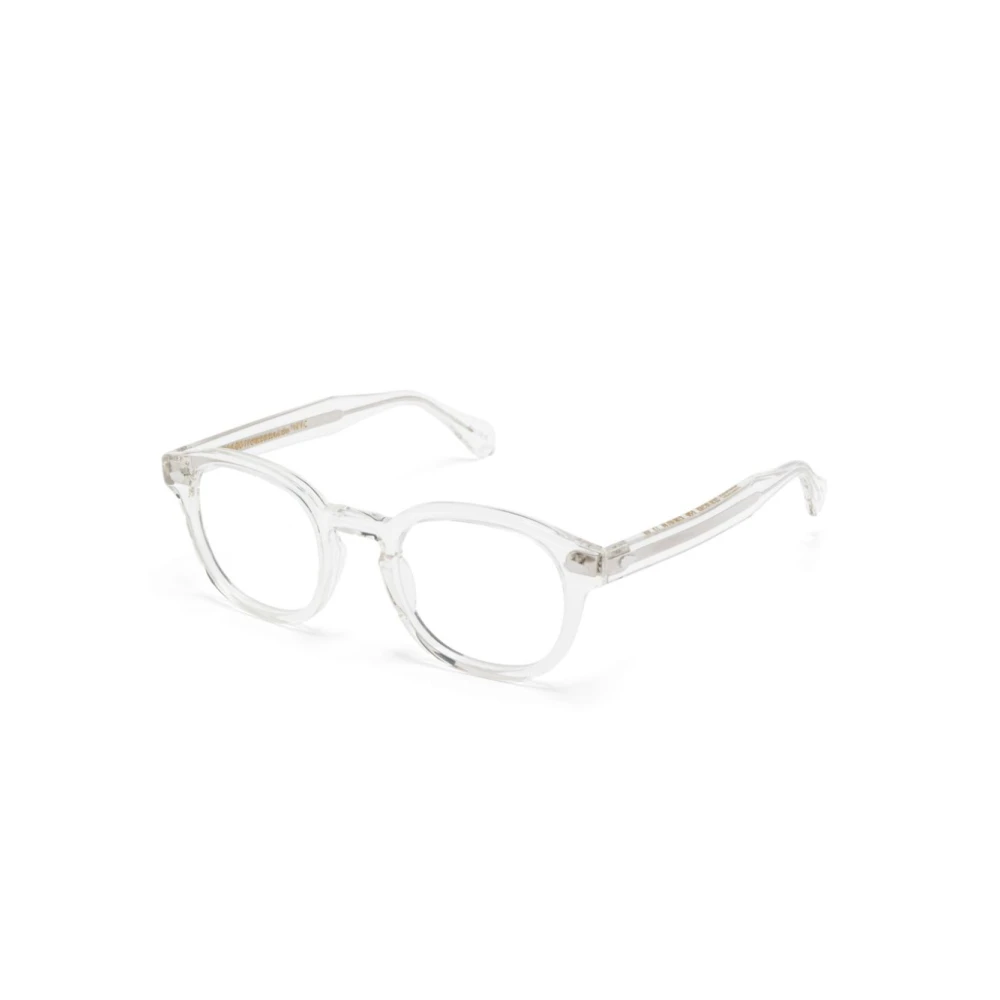 Moscot Unisex Gray Glasses, 49 Mm, Lemtosh Opt Crystal Optical Frame