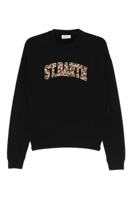 STB Leopard Terry 00 Emb Sweatshirt
