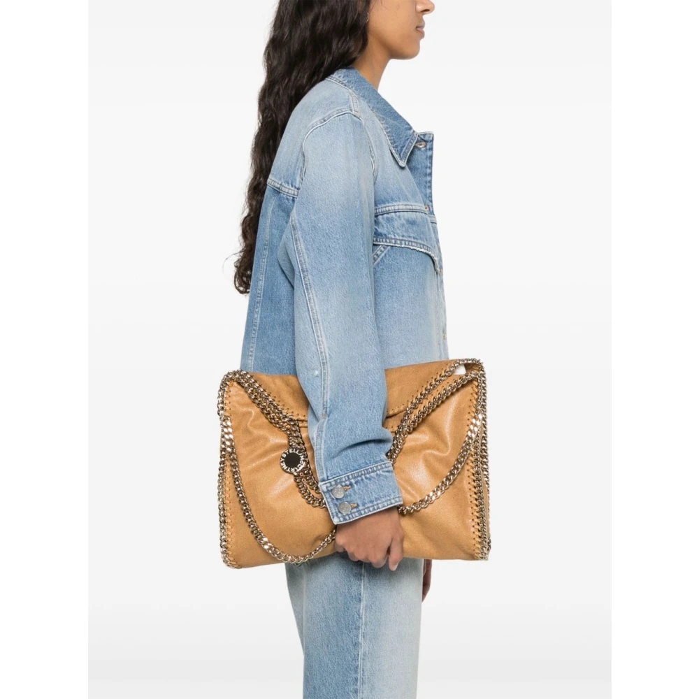 Stella Mccartney Oranje Tassen met Kettingbandjes Orange Dames