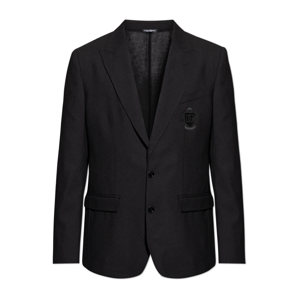 Dolce & Gabbana Uomo Nero Giacche, L, New,