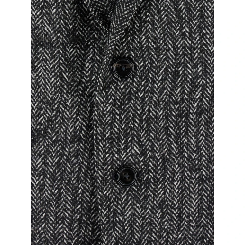 Dolce & Gabbana Grijze Jassen Sartoriale Look 17 Gray Heren