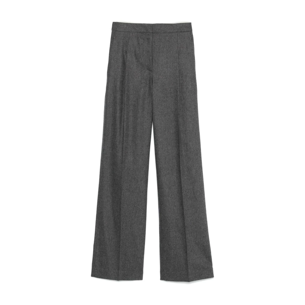 Loulou Studio Grijze Slim Fit Broek Gray Dames