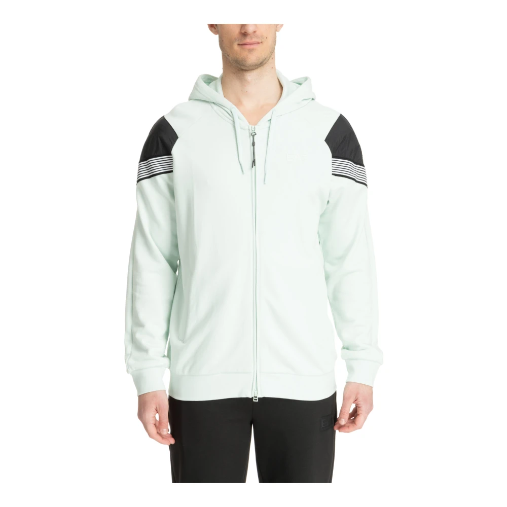 Sweatshirts & Hoodies > Zip-throughs - - Emporio Armani EA7 - Modalova