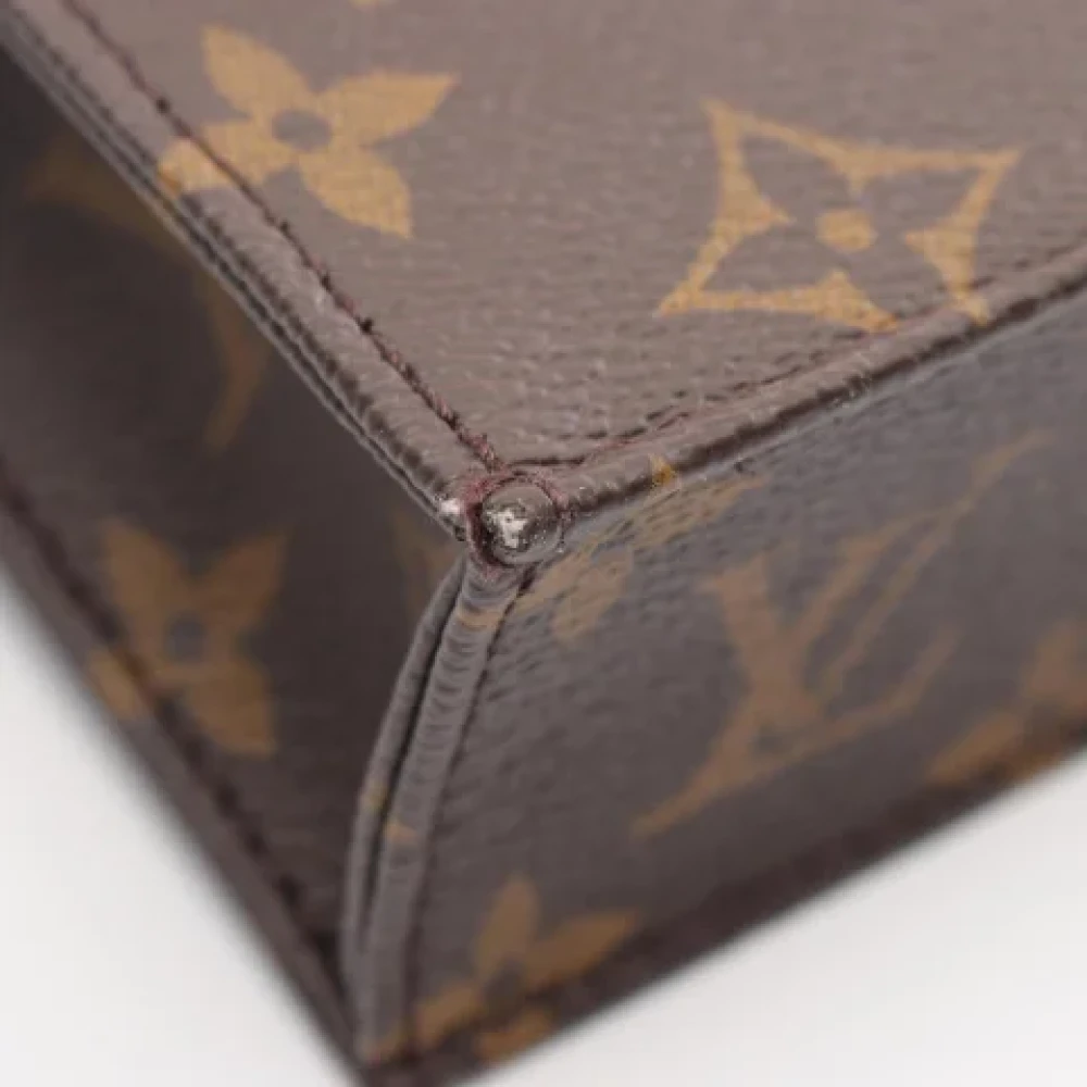 Louis Vuitton Vintage Pre-owned Canvas handbags Brown Dames